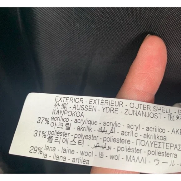 Zara Oversized Houndstooth Coat - Picture 11 of 16